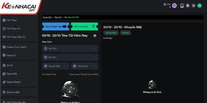 Các dịch vụ cá cược có tại V9BET