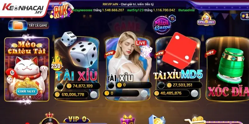 Đôi nét về cổng game RikVip