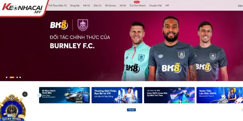 Top các sản phẩm chính trên nền tảng BK88